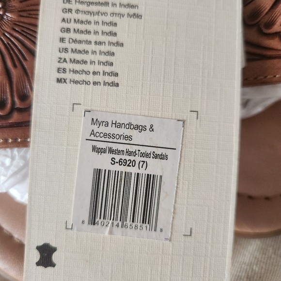 Myra Tooled Slide - Picture 5 of 6